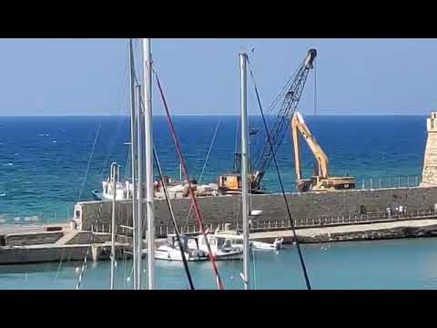 Εργασίες στο Ενετικό λιμάνι